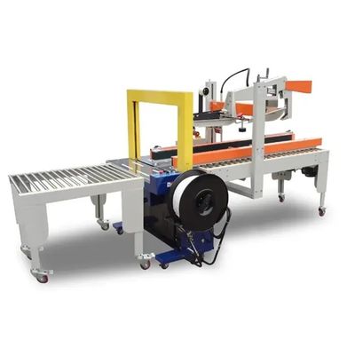オート カートン 折りたたみ 密封 ストラッピング 機械 430KG 精簡 生産