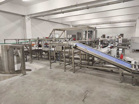 30 M/min 給餌速度 紙袋用ビスケット包装ライン 幅180mm 幅430mm