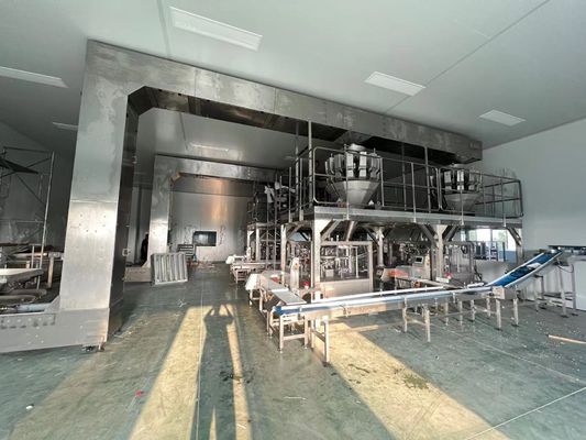 30 M/min 給餌速度 PLC制御システム 250-350g/m2 カートンのサイズのための自動包装ライン