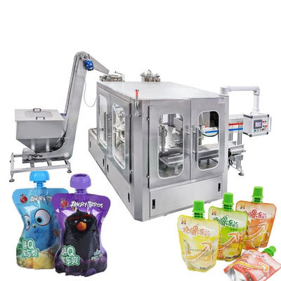 PLC制御スプートポック 自動バッグ 口消毒剤のキャピング・マシーン